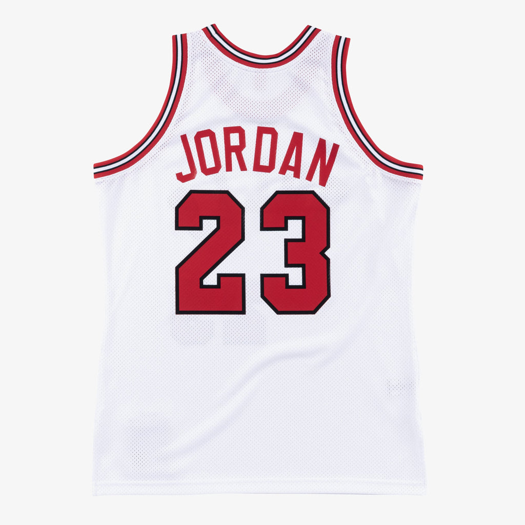 Chicago Bulls Mitchell & Ness Authentic Jersey Michael Jordan 1985-86 NBA Team Jersey Basketball Fan Apparel