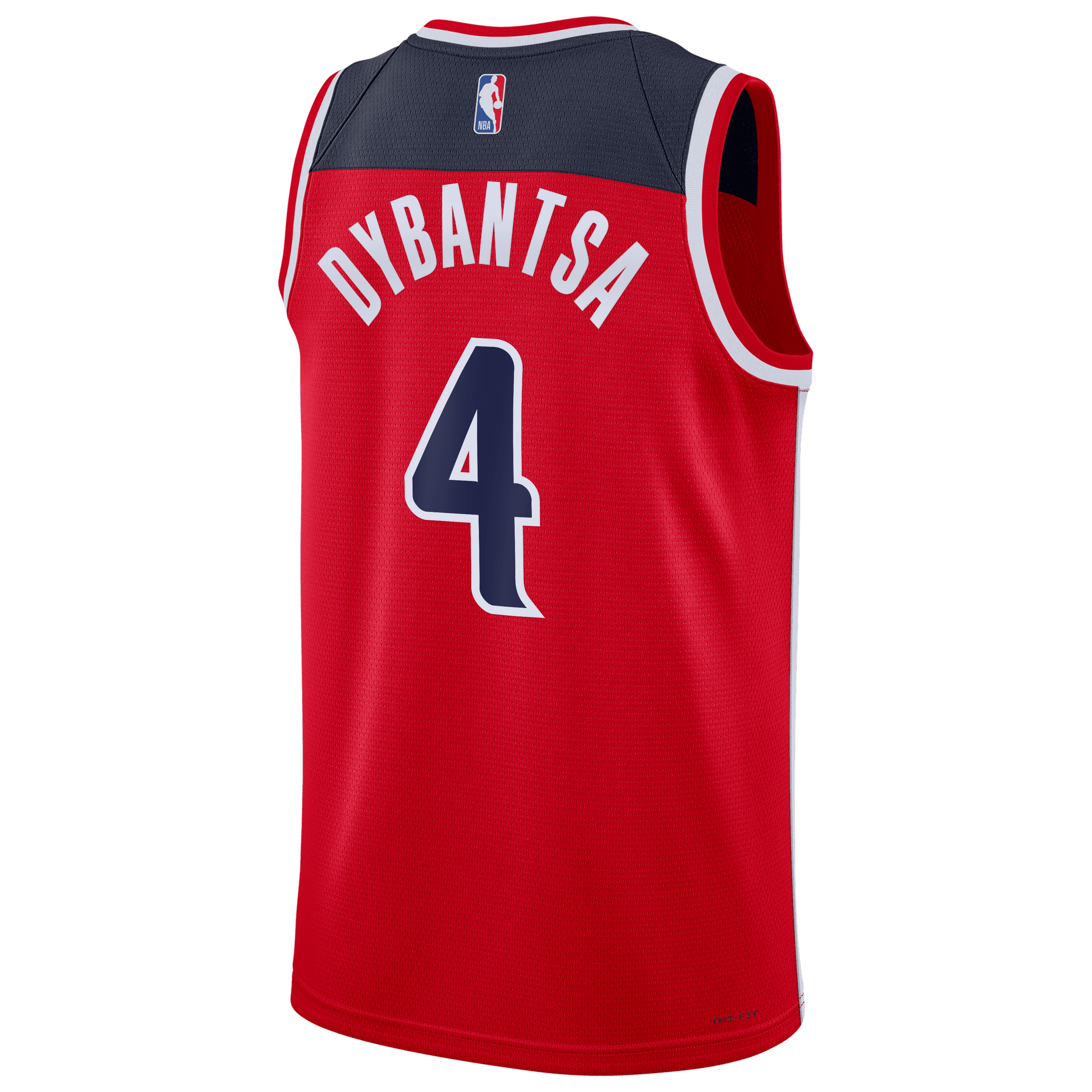 Washington Wizards Nike Icon Swingman Jersey - Red - AJ Dybantsa - Unisex NBA Team Jersey Basketball Fan Apparel