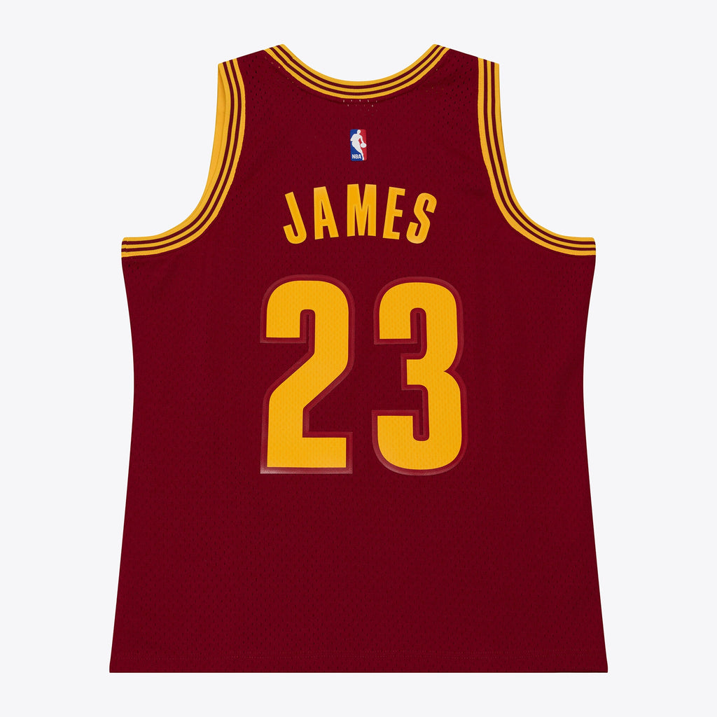 Cleveland Cavaliers LeBron James 2015-16 Mitchell & Ness Jersey NBA Team Jersey Basketball Fan Apparel