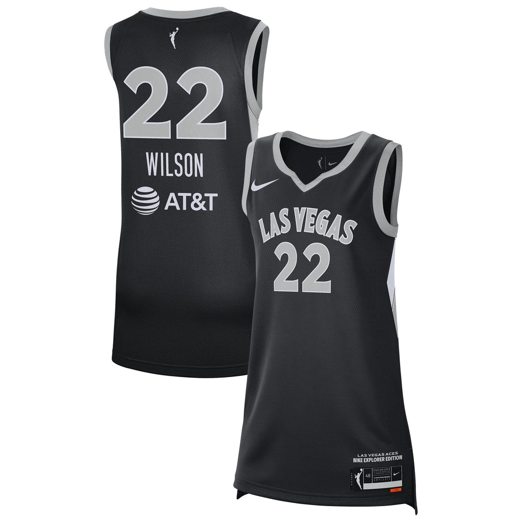 WNBA Gear Nike Jersey - A'Ja Wilson - Unisex NBA Team Jersey Basketball Fan Apparel