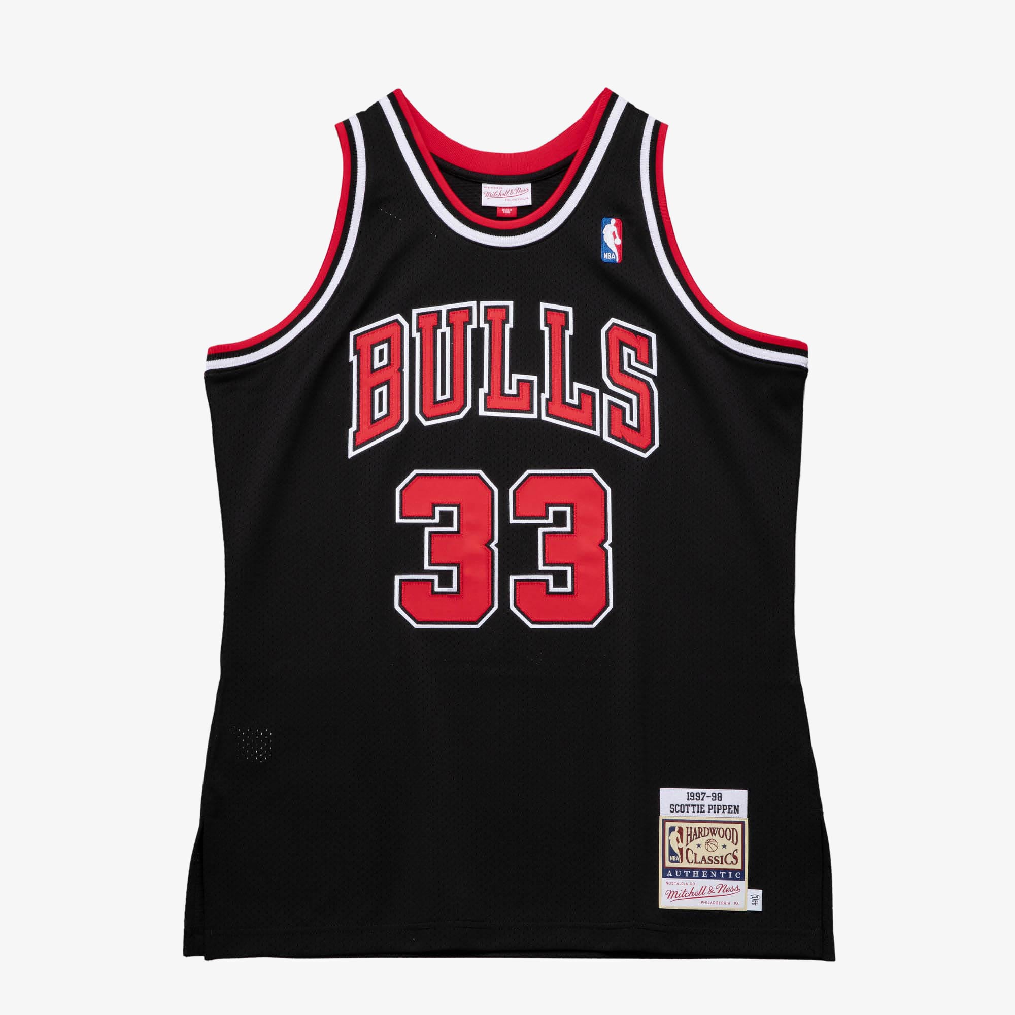 Chicago Bulls Mitchell & Ness Authentic Jersey Alternate Scottie Pippen 1997 NBA Team Jersey Basketball Fan Apparel