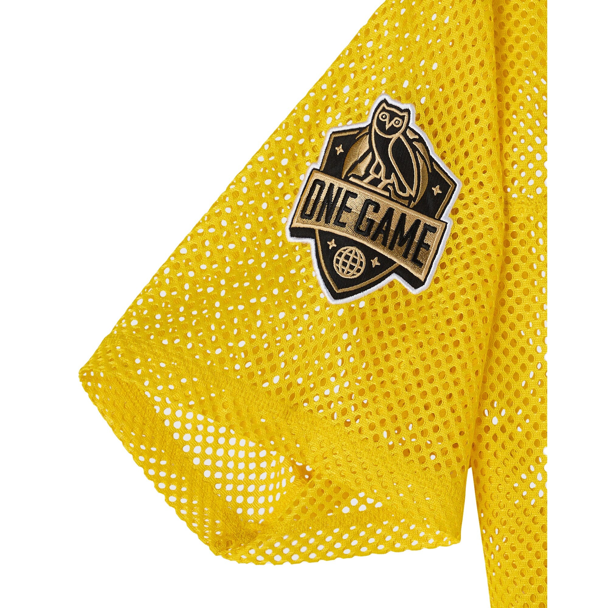 Los Angeles Lakers X OVO Mesh Football Jersey - Men's NBA Team Jersey Basketball Fan Apparel