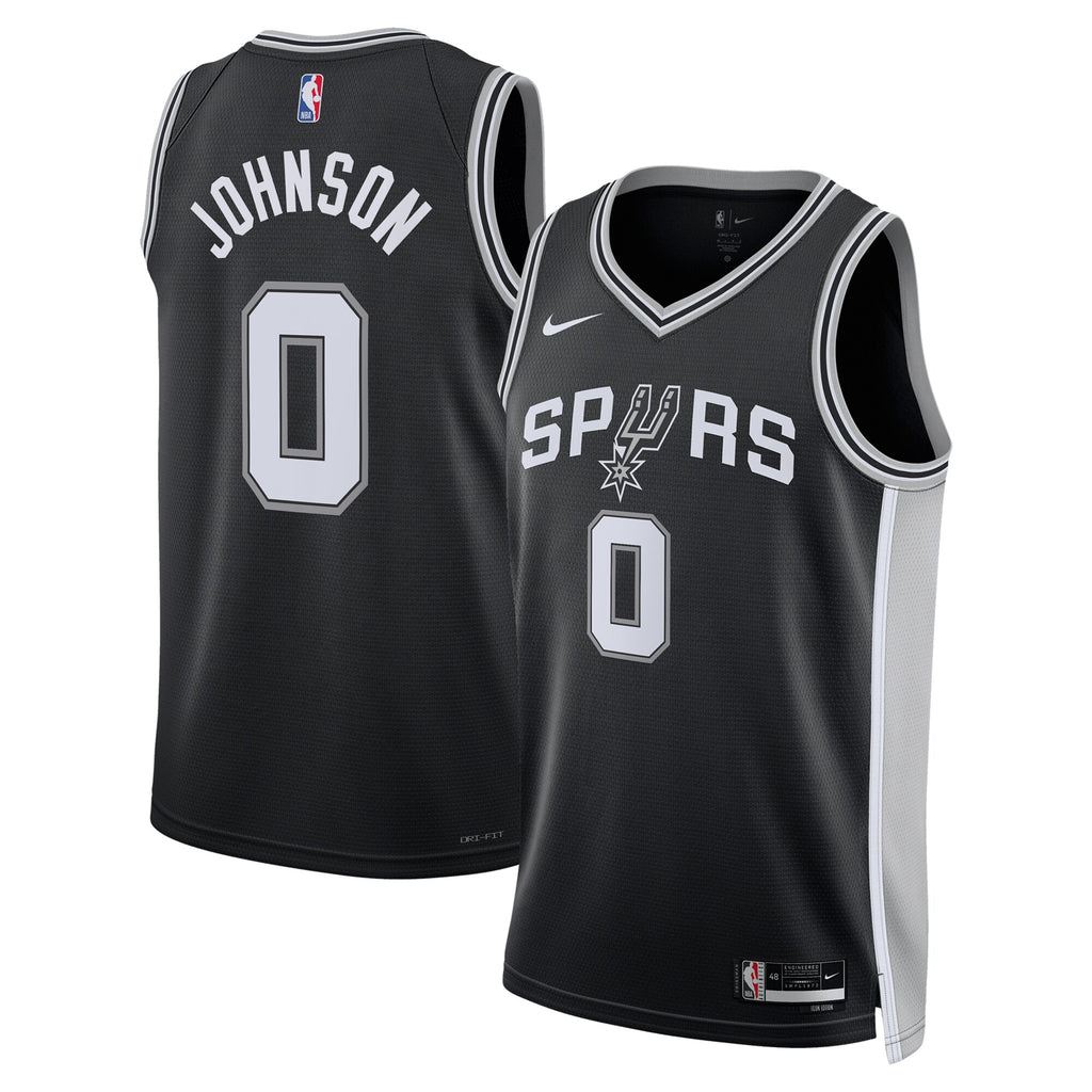 San Antonio Spurs Nike Icon Jersey - Keldon Johnson - Unisex NBA Team Jersey Basketball Fan Apparel
