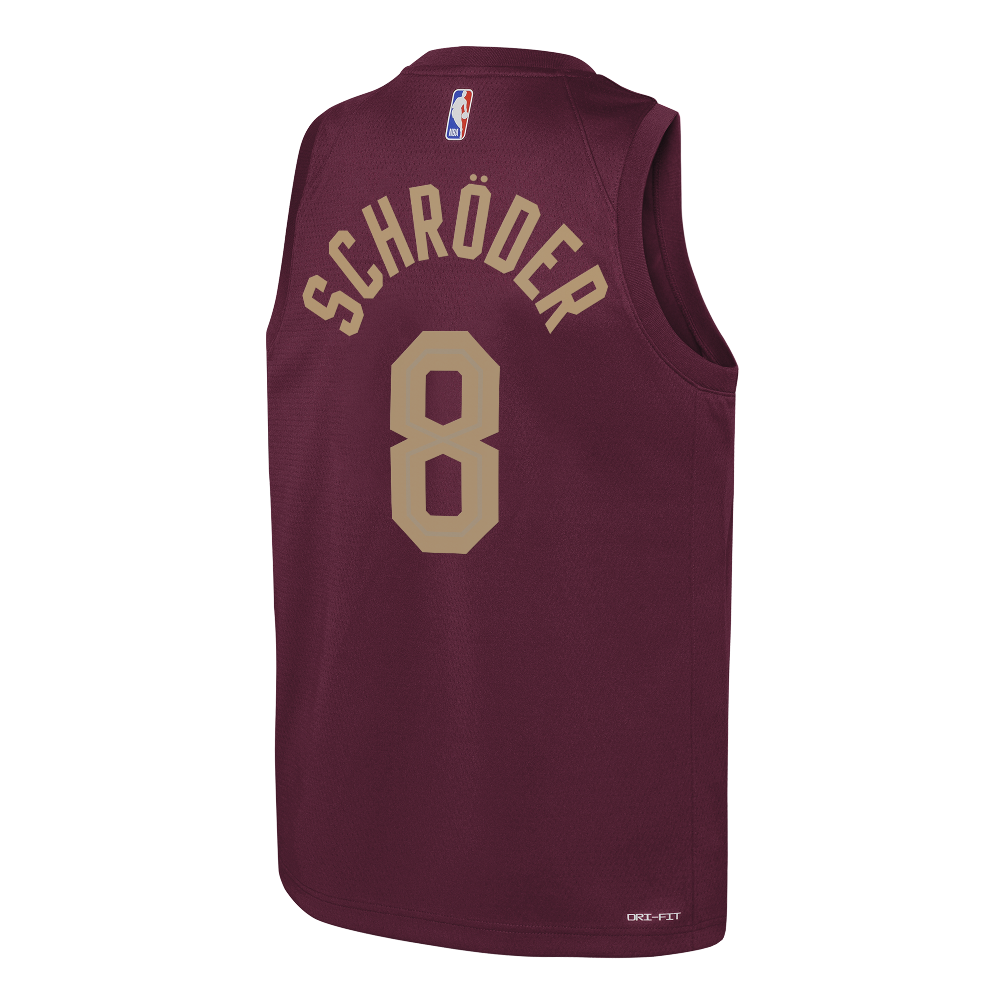 Cleveland Cavaliers Nike Icon Edition Swingman Jersey - Wine - Dennis Schröder - Youth NBA Team Jersey Basketball Fan Apparel