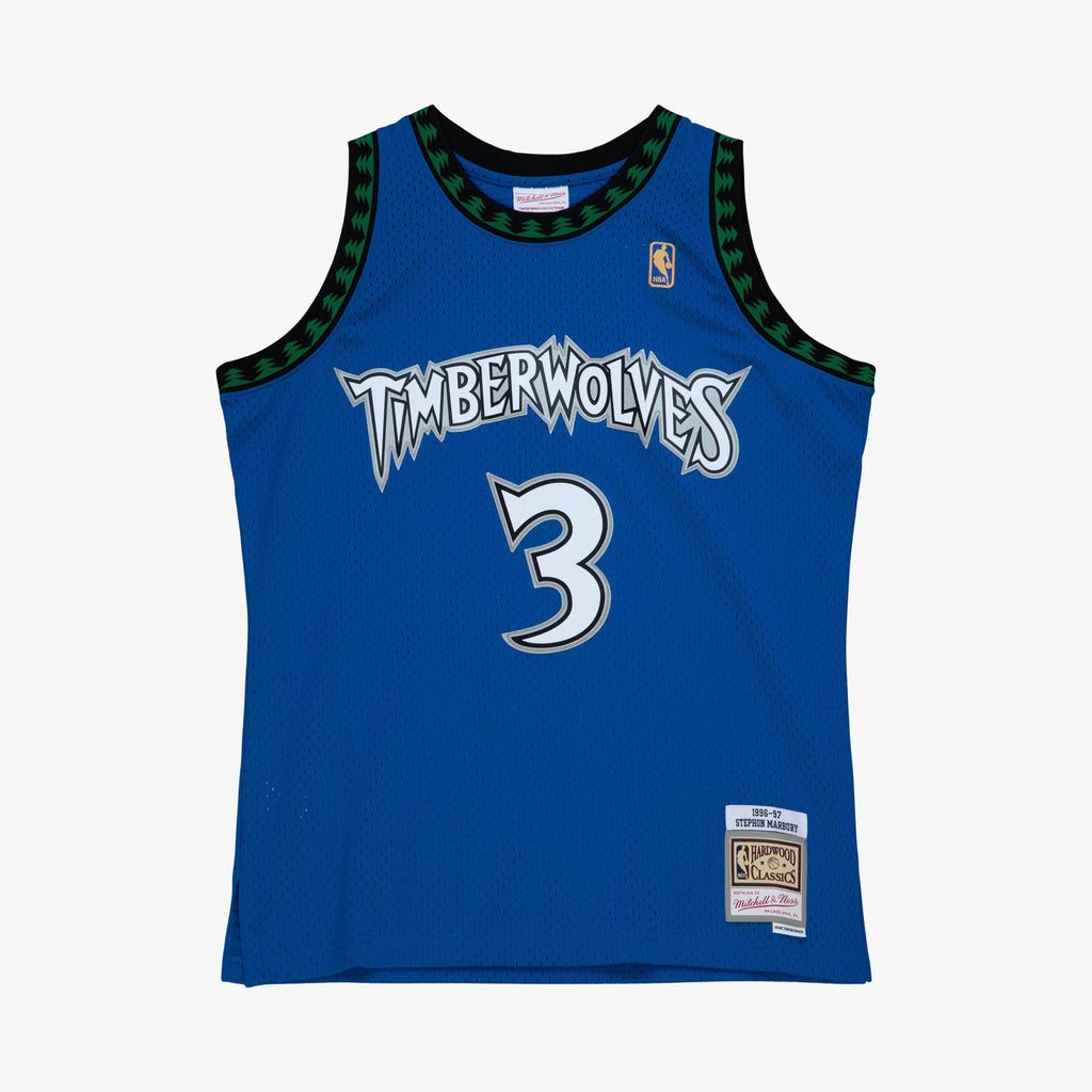 Minnesota Timberwolves Stephon Marbury Mitchell & Ness Alternate Swingman Jersey - Men's NBA Team Jersey Basketball Fan Apparel