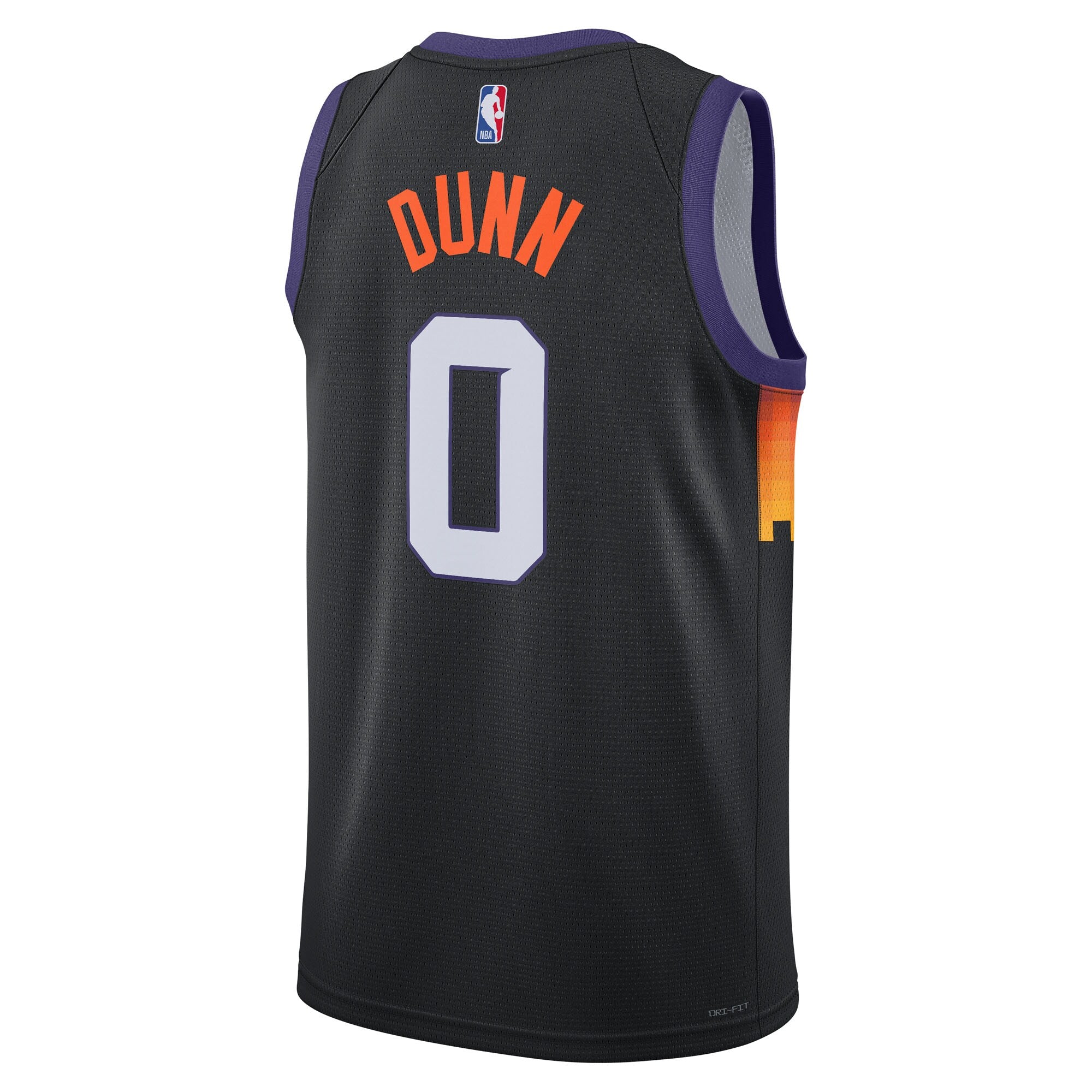 Phoenix Suns Nike 2025/26 City Edition Swingman Jersey - Black - Ryan Dunn - Unisex NBA Team Jersey Basketball Fan Apparel