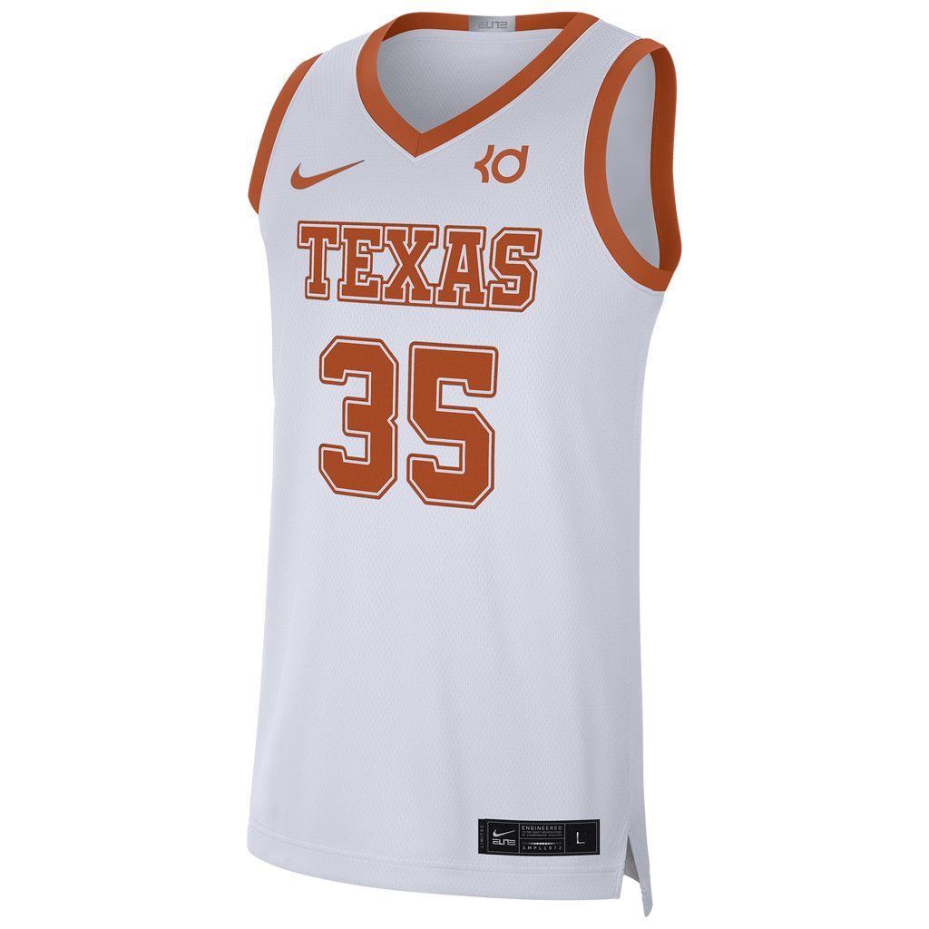 NCAA Texas Longhorns College Basketball Jersey - Kevin Durant - Men's NBA Team Jersey Basketball Fan Apparel