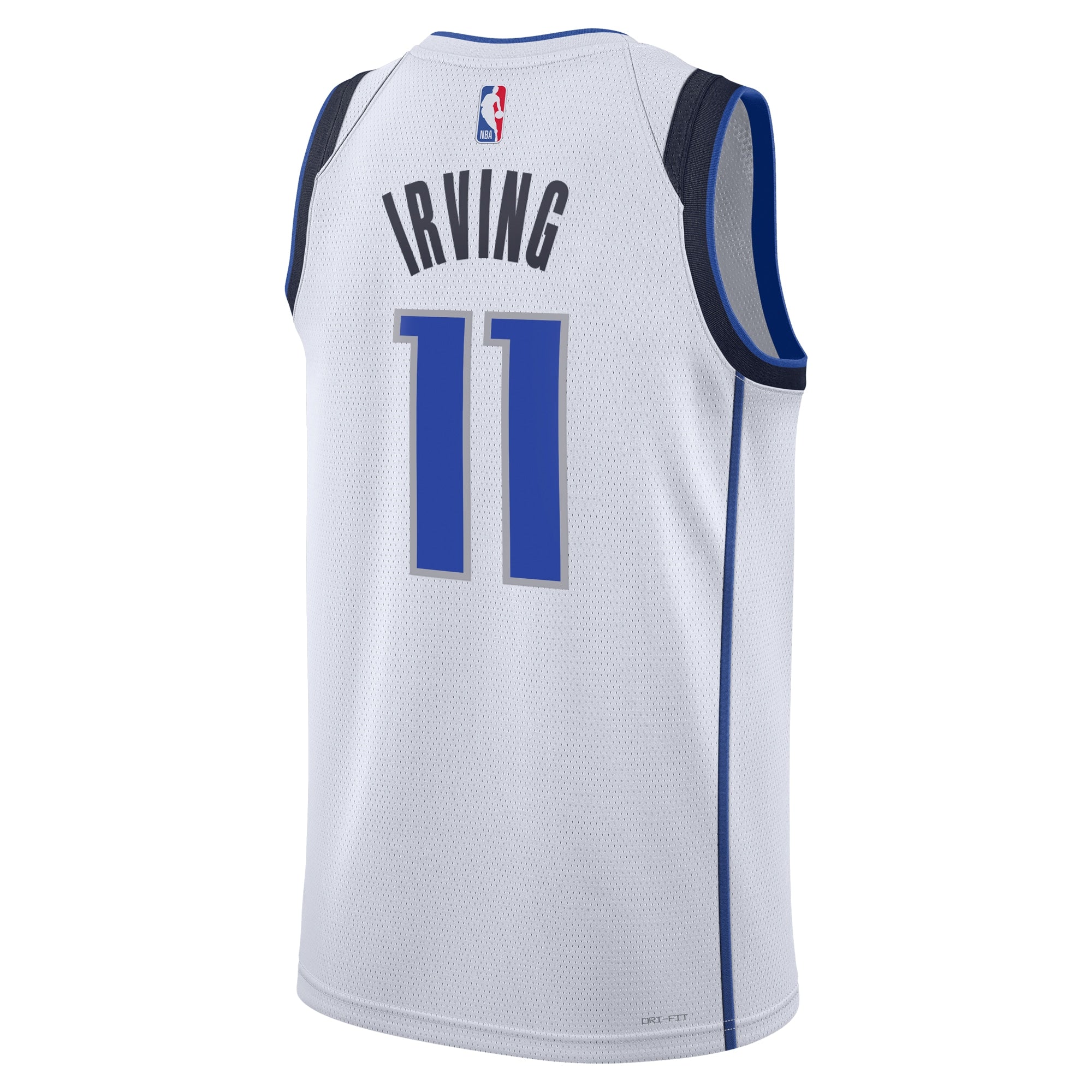 Dallas Mavericks Nike Association Edition Swingman Jersey - White - Kyrie Irving - Unisex NBA Team Jersey Basketball Fan Apparel