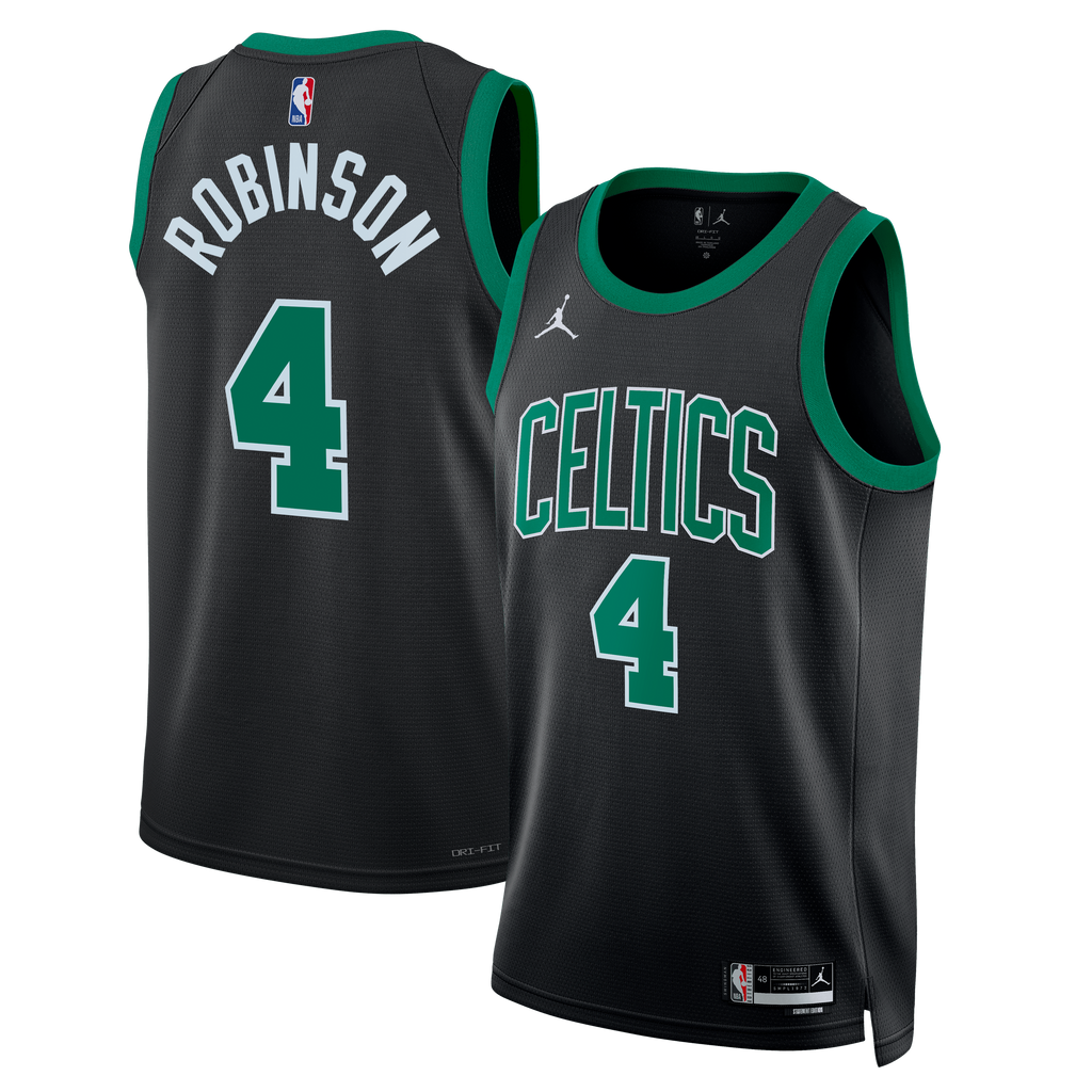 Boston Celtics Jordan Brand Statement Edition Swingman Jersey - Black - Mitchell Robinson - Unisex NBA Team Jersey Basketball Fan Apparel