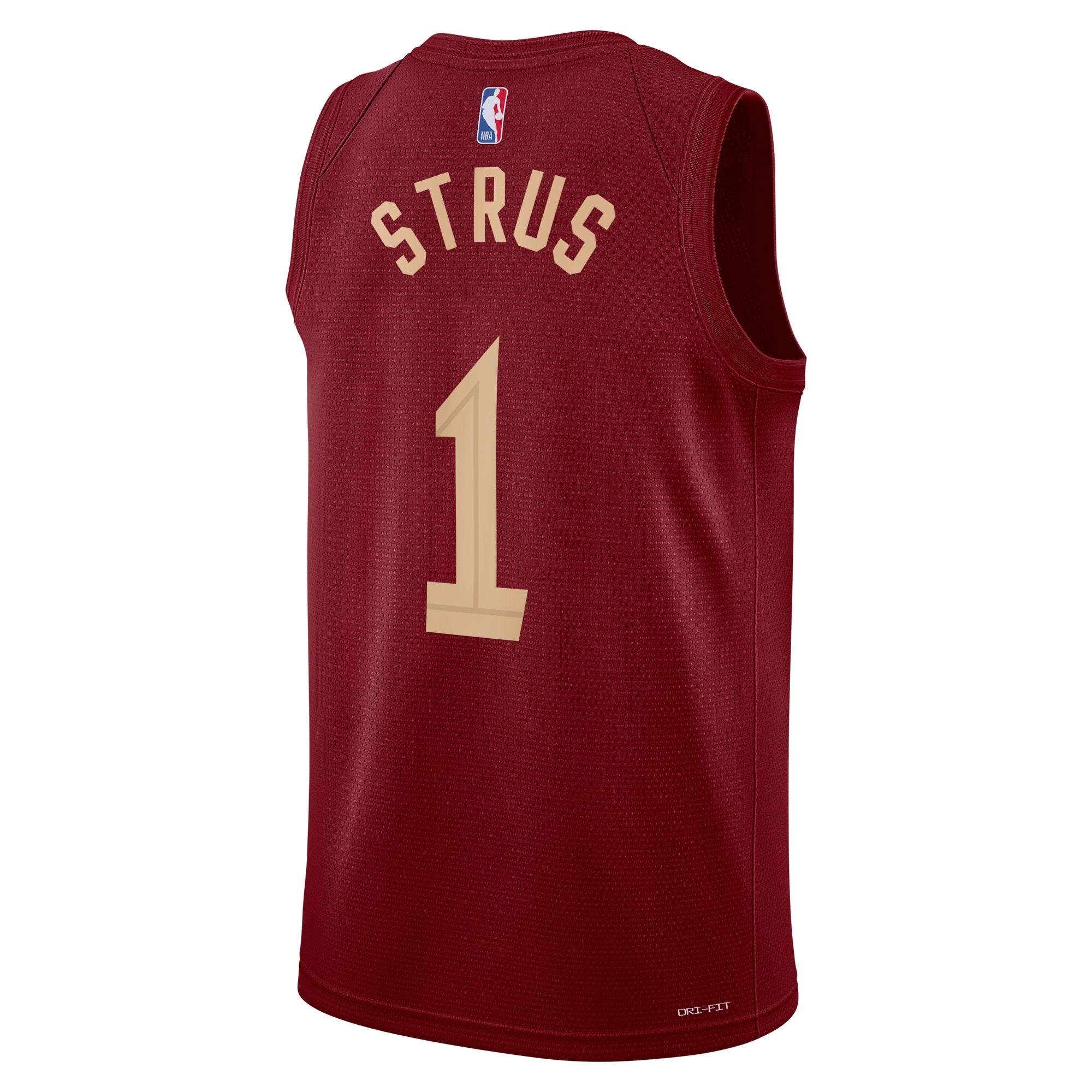 Cleveland Cavaliers Nike Icon Edition Swingman Jersey - Maroon - Max Strus - Unisex NBA Team Jersey Basketball Fan Apparel