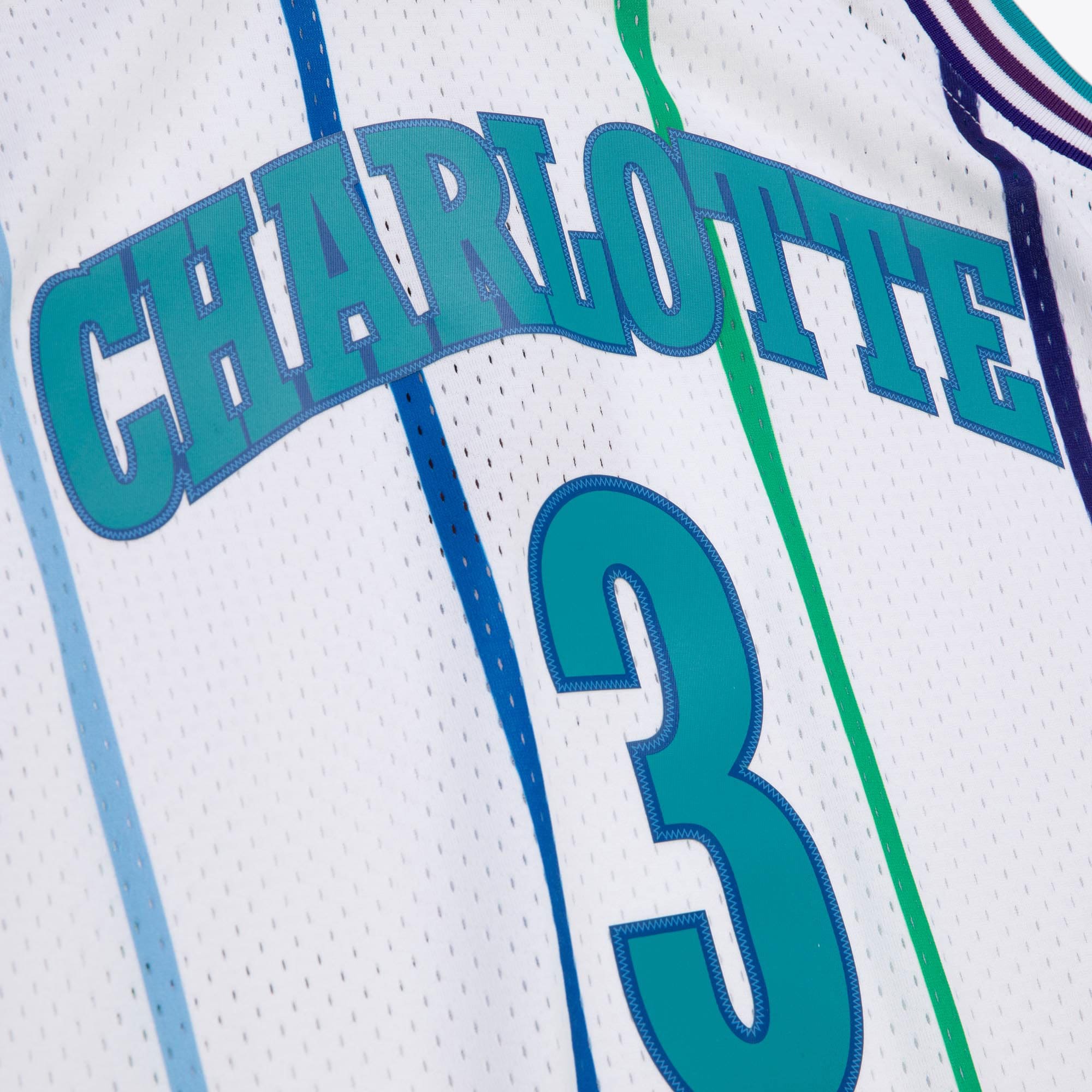 Charlotte Hornets Mitchell & Ness Rex Chapman 1988 Authentic Jersey - White NBA Team Jersey Basketball Fan Apparel