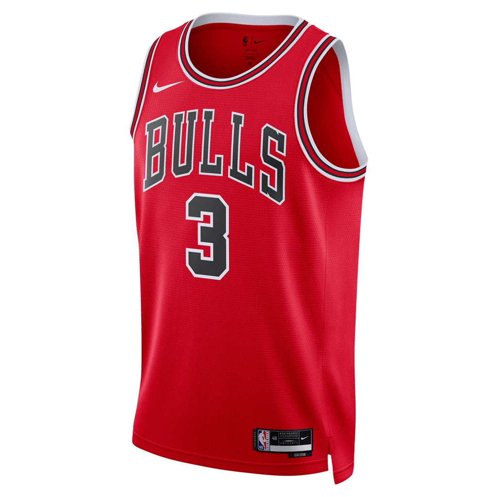 Chicago Bulls Nike Icon Edition Swingman Jersey - Red - Josh Giddey - Unisex NBA Team Jersey Basketball Fan Apparel