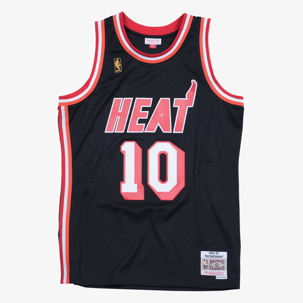 Miami Heat Mitchell & Ness Swingman Jersey Tim Hardaway 1996-97 NBA Team Jersey Basketball Fan Apparel