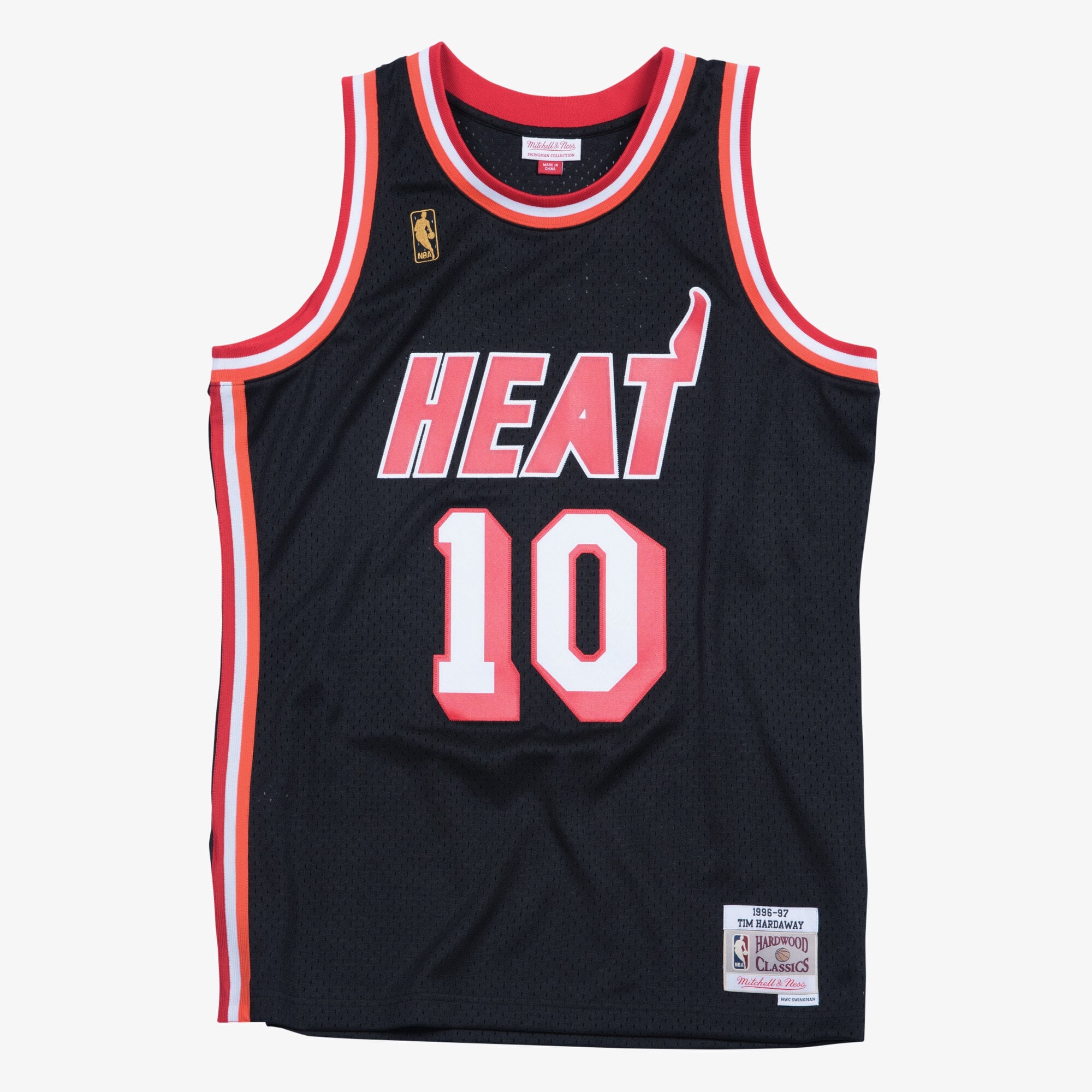Miami Heat Mitchell & Ness Swingman Jersey Tim Hardaway 1996-97 NBA Team Jersey Basketball Fan Apparel