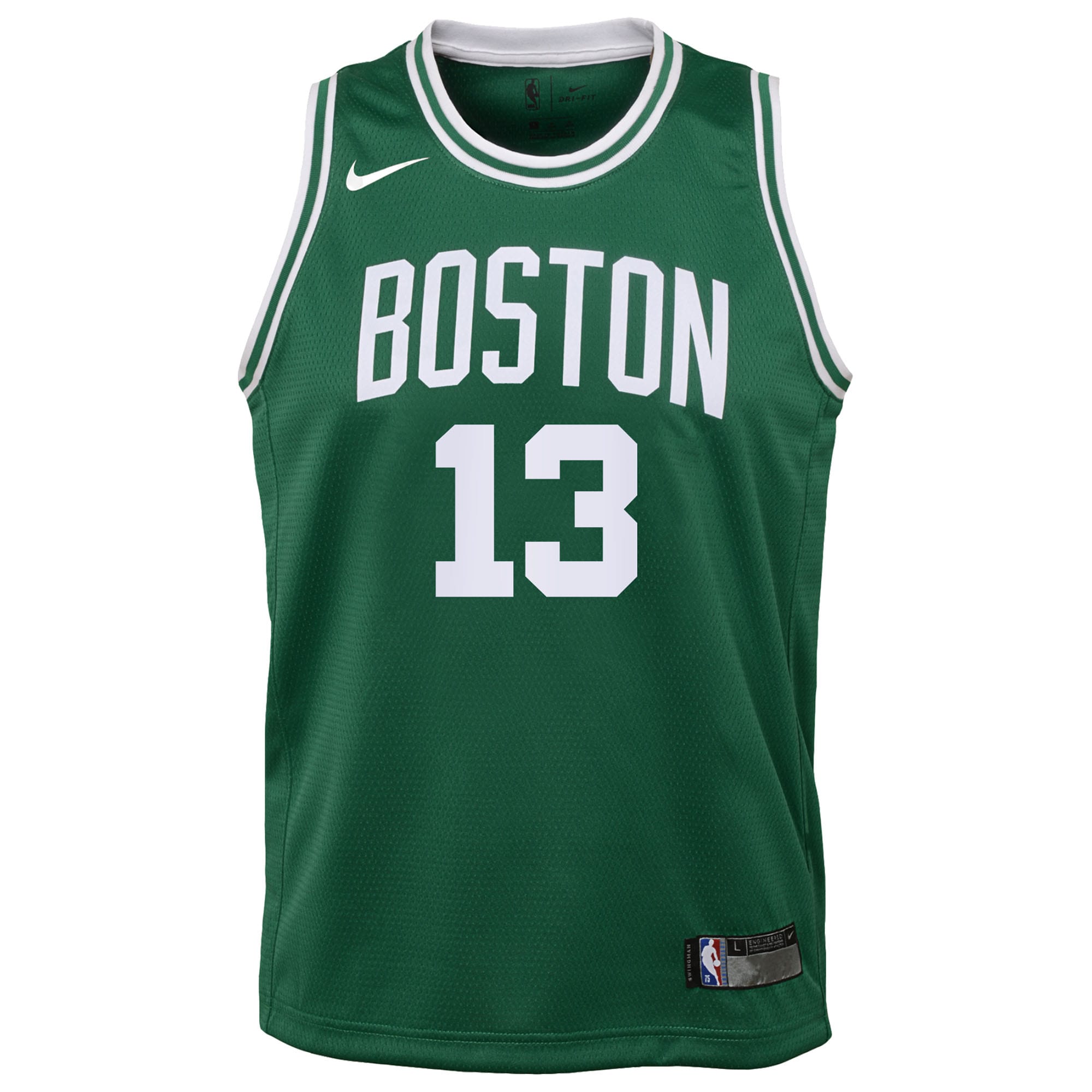 Boston Celtics Nike Icon Edition Swingman Jersey - Kelly Green - Paul George - Youth NBA Team Jersey Basketball Fan Apparel