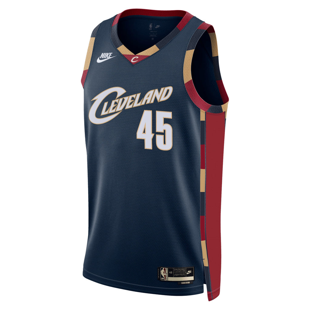 Cleveland Cavaliers Nike Classic Edition Jersey - Navy - Donovan Mitchell - Unisex NBA Team Jersey Basketball Fan Apparel
