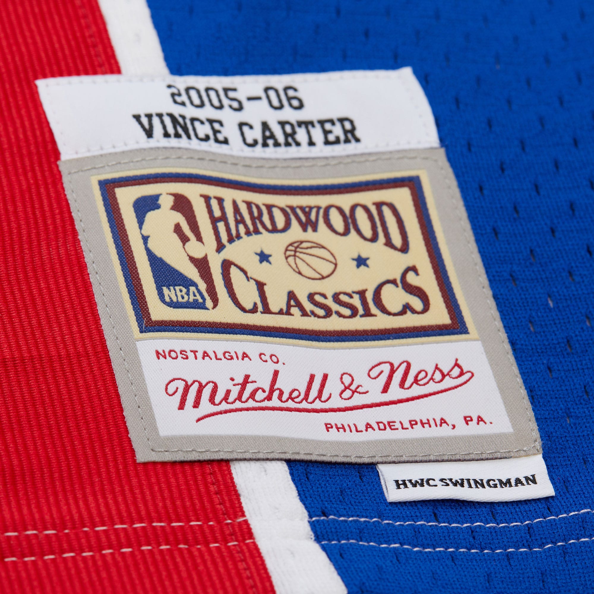 New Jersey Nets Mitchell & Ness Swingman Jersey - Vince Carter - Men's NBA Team Jersey Basketball Fan Apparel