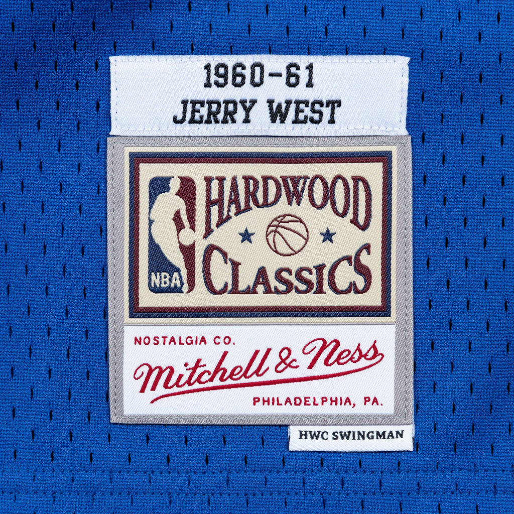 Los Angeles Lakers Mitchell & Ness Swingman Jersey Road Jerry West 1960-61 NBA Team Jersey Basketball Fan Apparel
