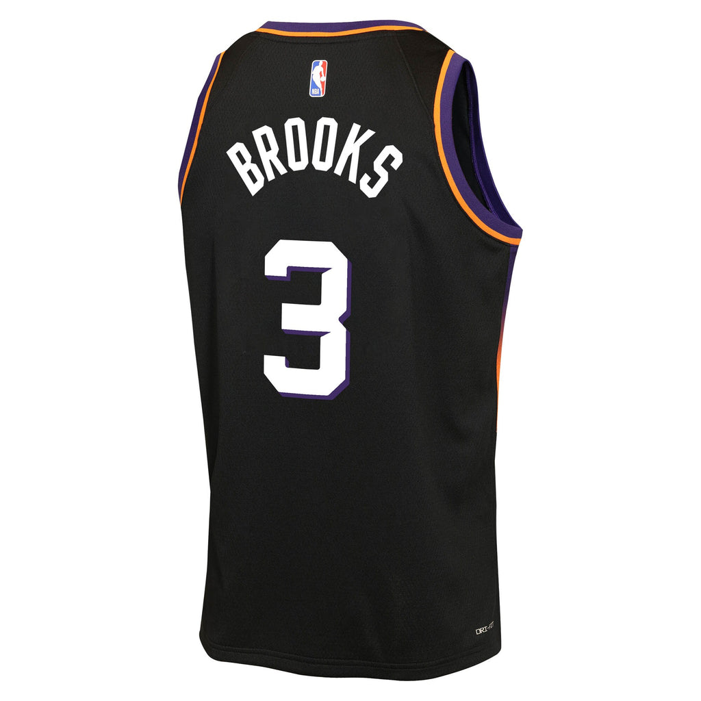 Phoenix Suns Jordan Brand Statement Edition Jersey - Black - Dillon Brooks - Youth NBA Team Jersey Basketball Fan Apparel